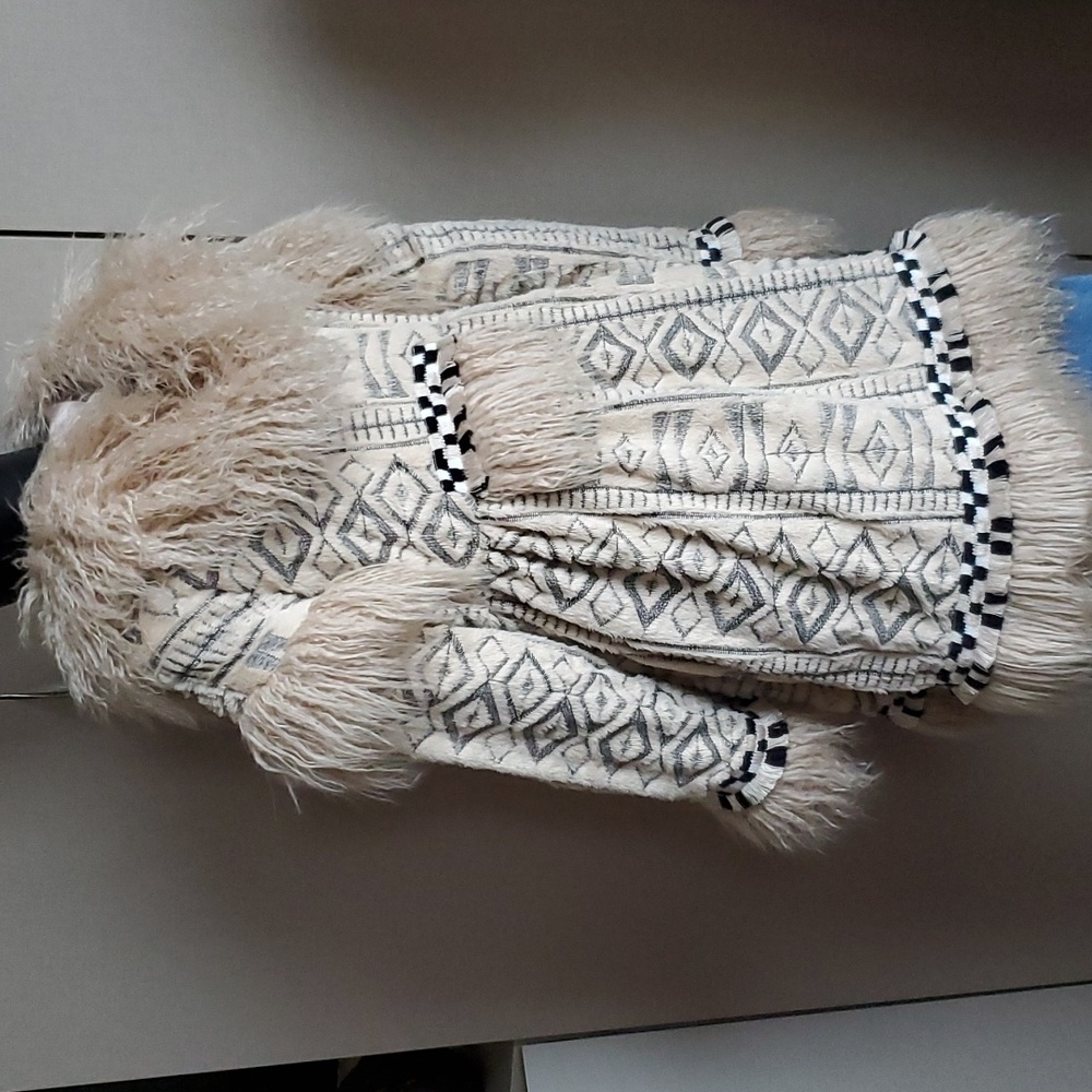 *Rare* Anna Sui Fall 2015 Runway Penny Lane Afghan Style Coat - Picture 6 of 7